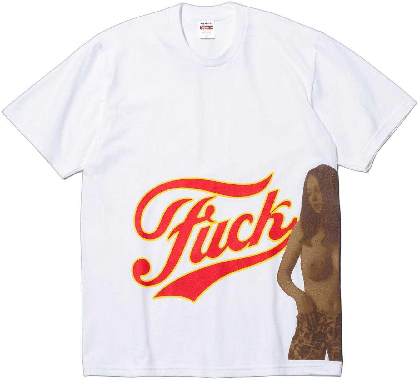 Supreme®/HYSTERIC GLAMOUR Fuck Tee view 3